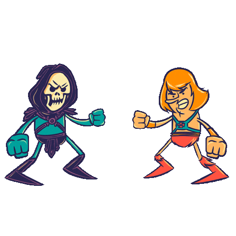 He-Man vs Esqueleto